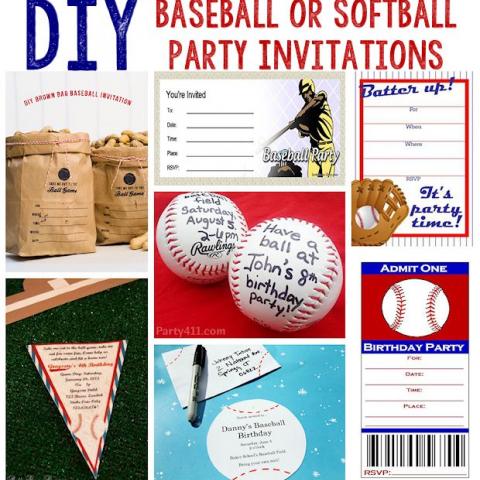 61 DIY Baseball Birthday Party Ideas
