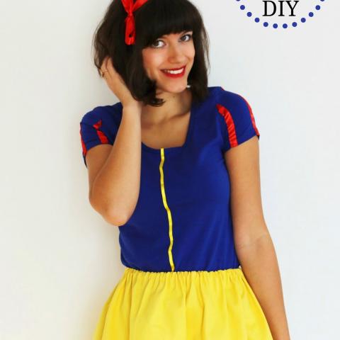 DIY Snow White costume