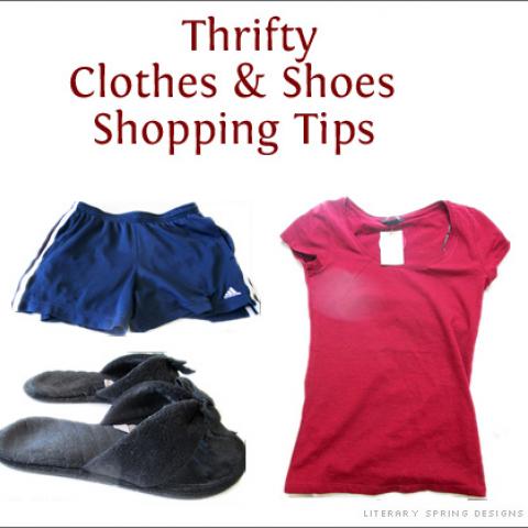 Thrifty Tips for Clothes and Shoes Shopping