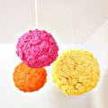 Tissue Paper Flower Lanterns