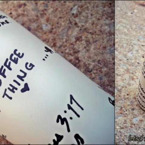 Trail Run of Personalizing a Ceramic Mug and Glazing